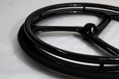 MN20-R7C Wheelchair Parts 24 Inch Carbon Fiber Manual Wheelchair Rear Wheel Tyre