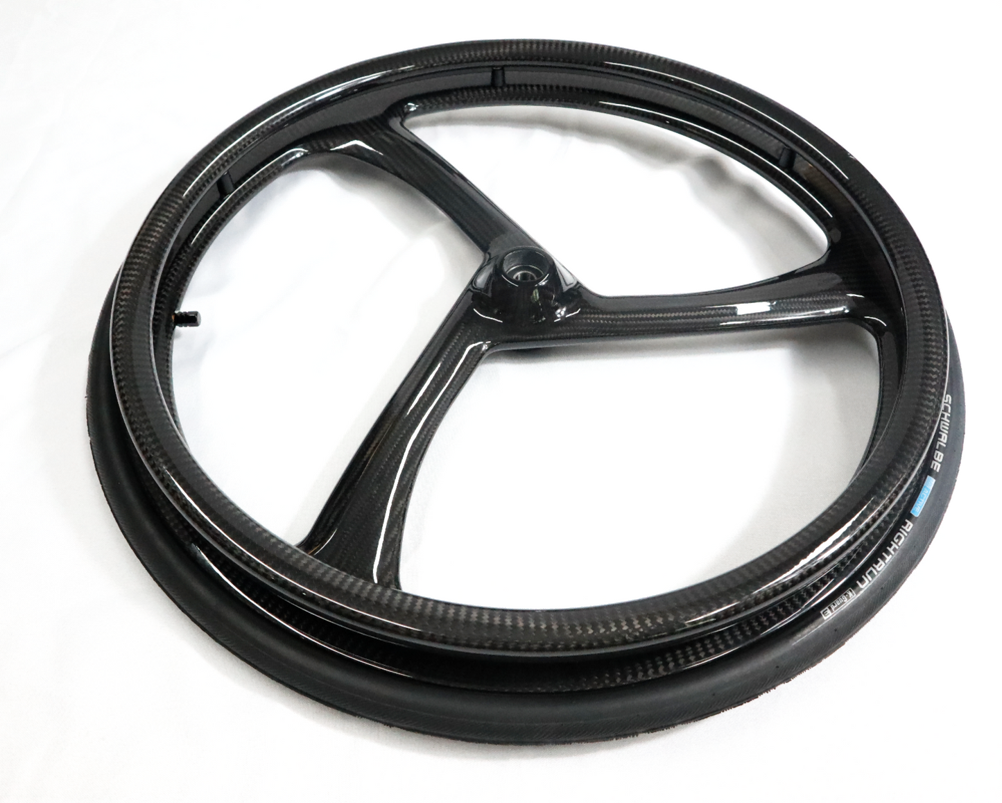MN20-R7C Wheelchair Parts 24 Inch Carbon Fiber Manual Wheelchair Rear Wheel Tyre