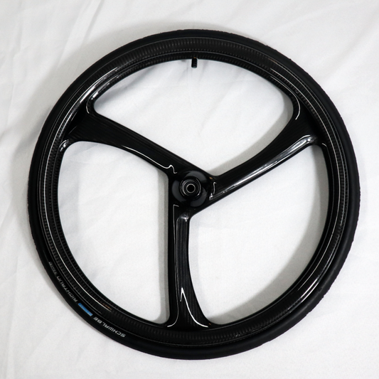 MN20-R7C Wheelchair Parts 24 Inch Carbon Fiber Manual Wheelchair Rear Wheel Tyre