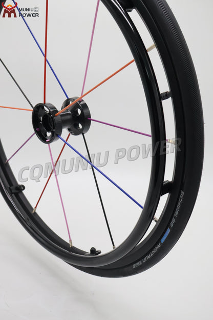MN20-R3W Wheelchair Parts 24'' 26'' Rear Wheel for Manual Sport Wheelchair