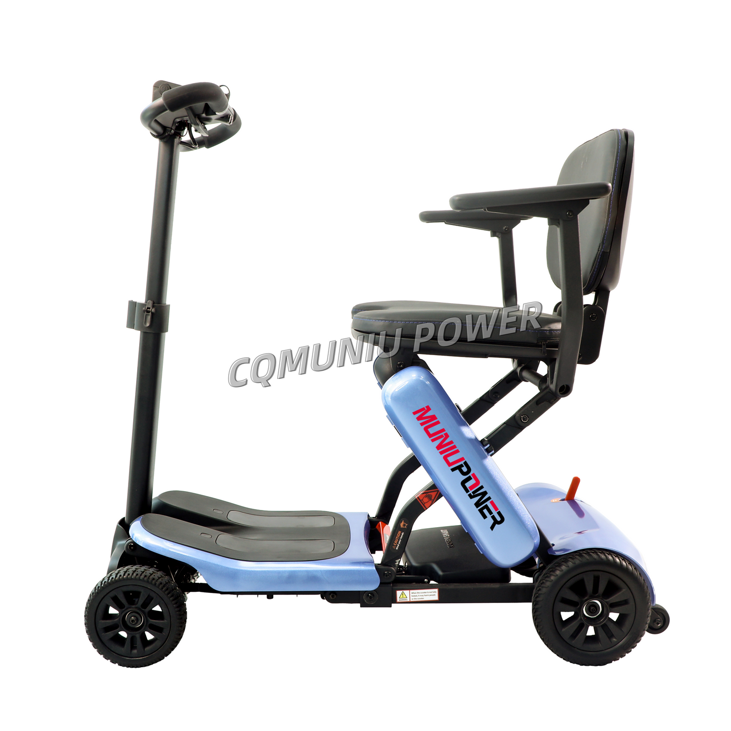 MND1 Travel Light Weight Folding 4 Wheel Electric Mobility Scooter for Elderly