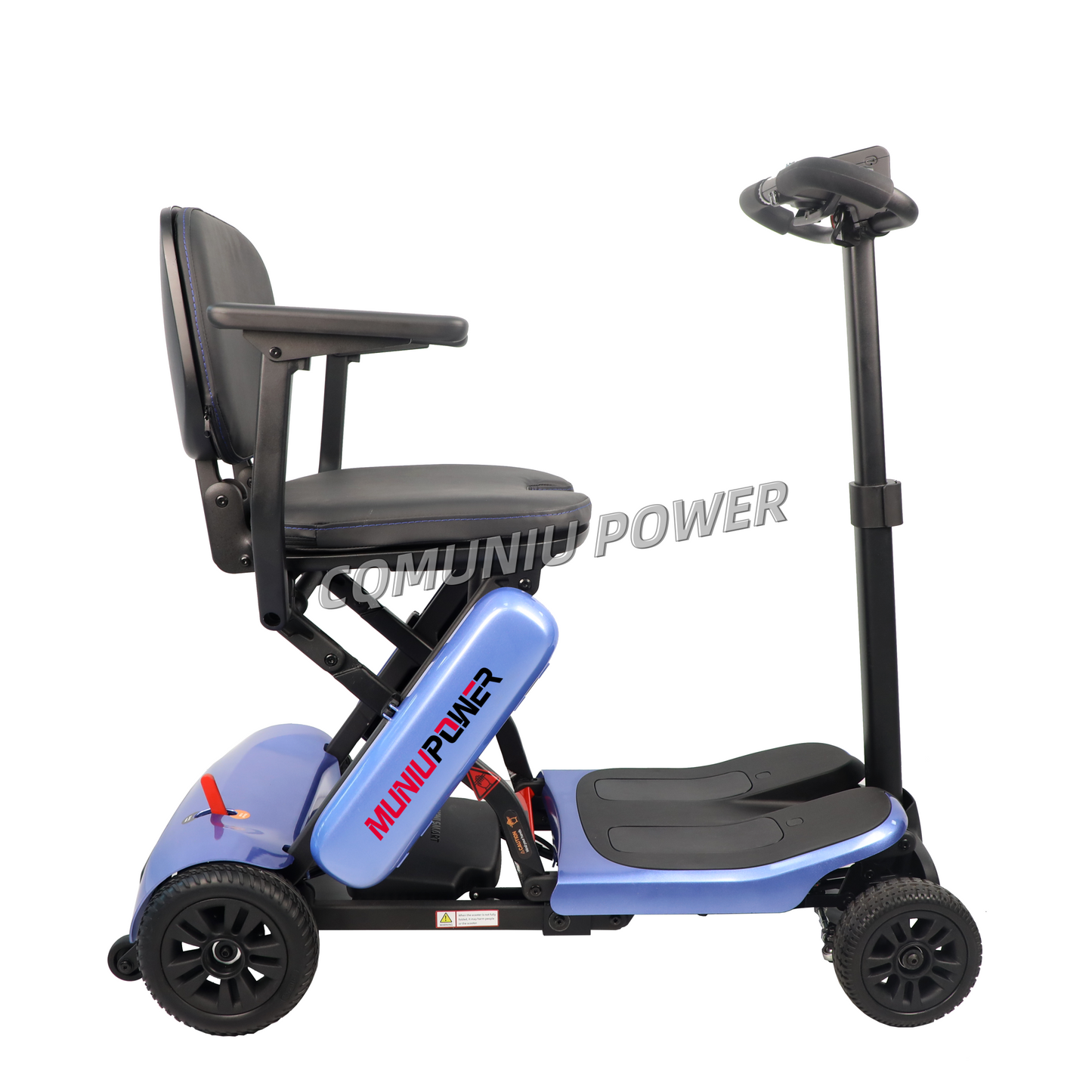 MND1 Travel Light Weight Folding 4 Wheel Electric Mobility Scooter for Elderly