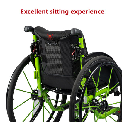 LB-C MUNIU Wheelchair Parts Aluminum Alloy and Carbon Fiber Sports Wheelchair Backrest Parts