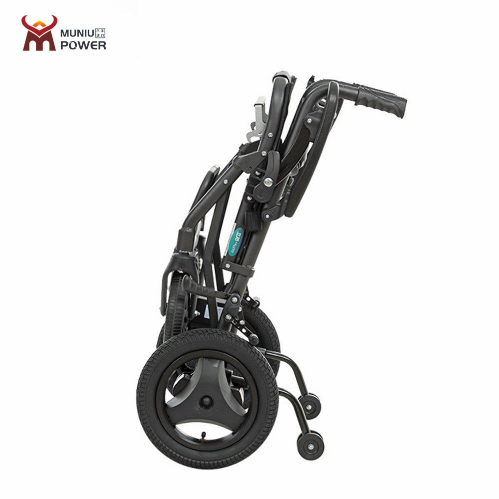 MND2-B Portable Folding Wheel Chair Lightweight Small Electric Wheelchair for the Disabled