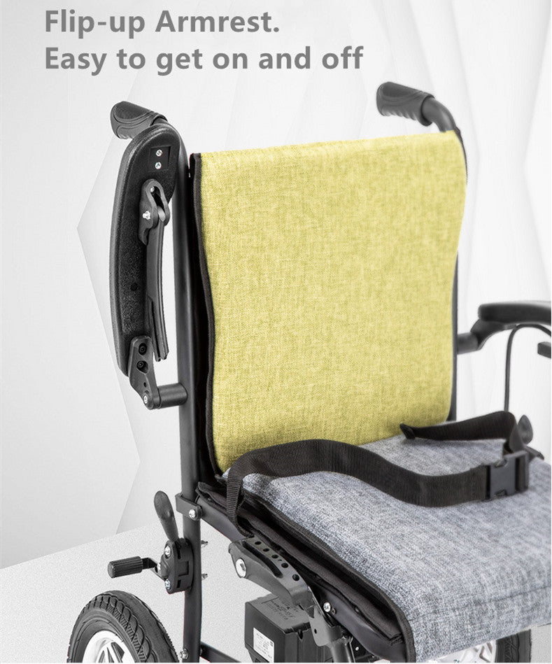 MND2-B Portable Folding Wheel Chair Lightweight Small Electric Wheelchair for the Disabled