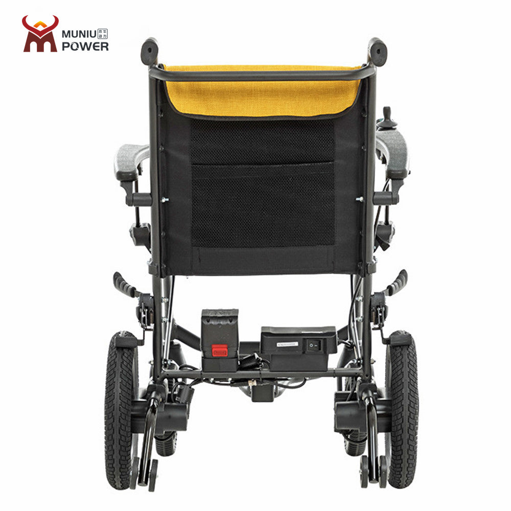 MND2-B Portable Folding Wheel Chair Lightweight Small Electric Wheelchair for the Disabled