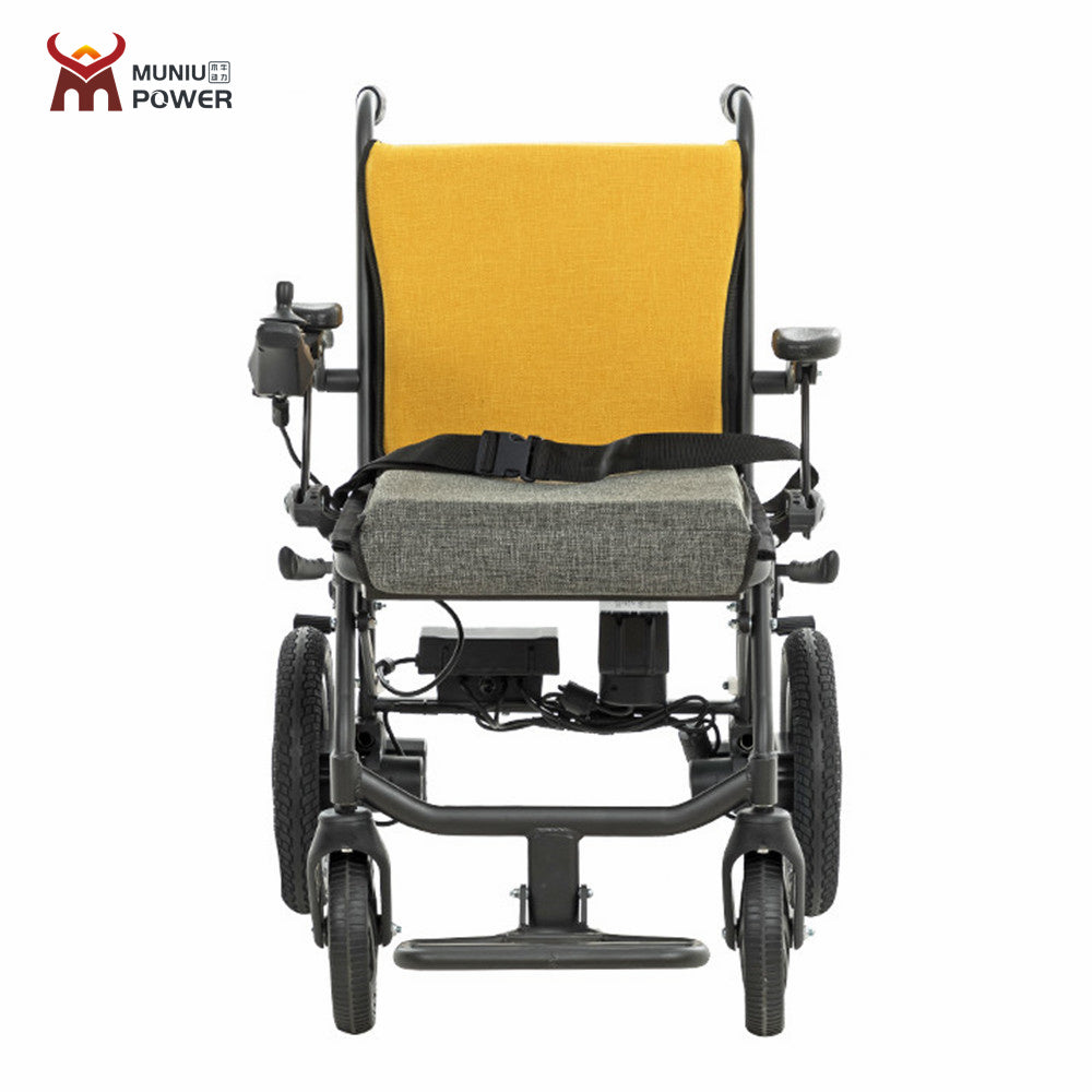 MND2-B Portable Folding Wheel Chair Lightweight Small Electric Wheelchair for the Disabled