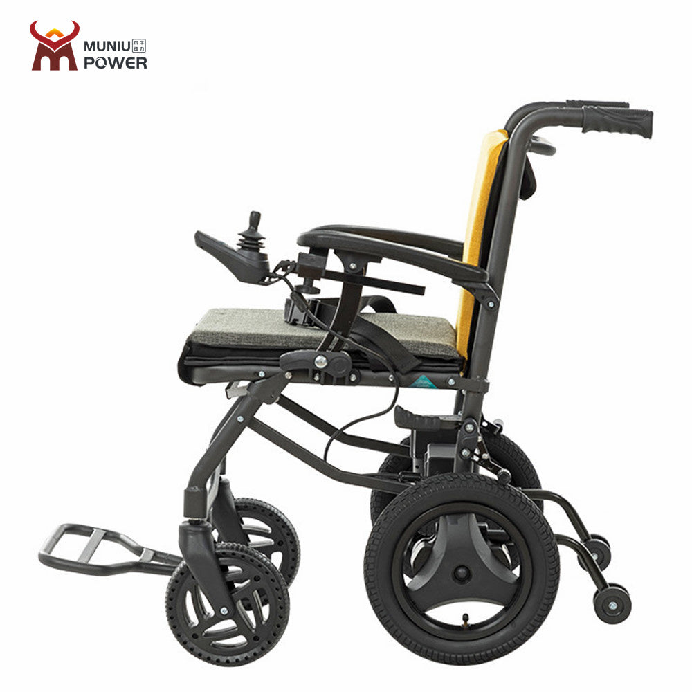 MND2-B Portable Folding Wheel Chair Lightweight Small Electric Wheelchair for the Disabled