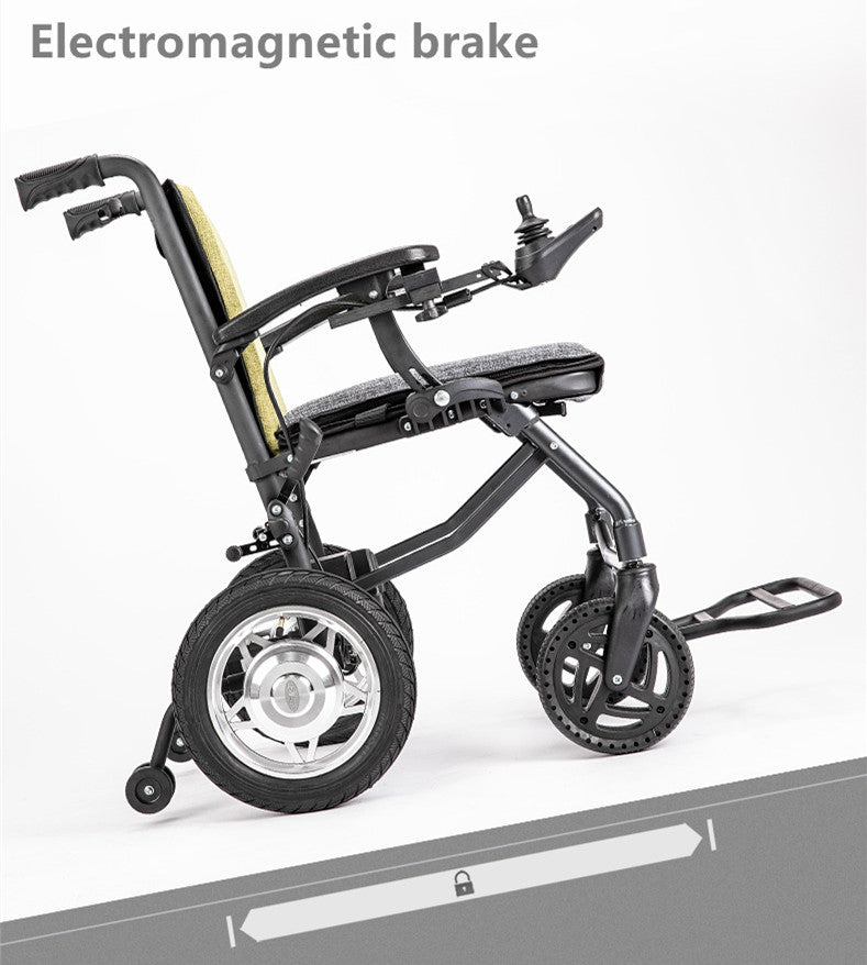 MND2-B Portable Folding Wheel Chair Lightweight Small Electric Wheelchair for the Disabled