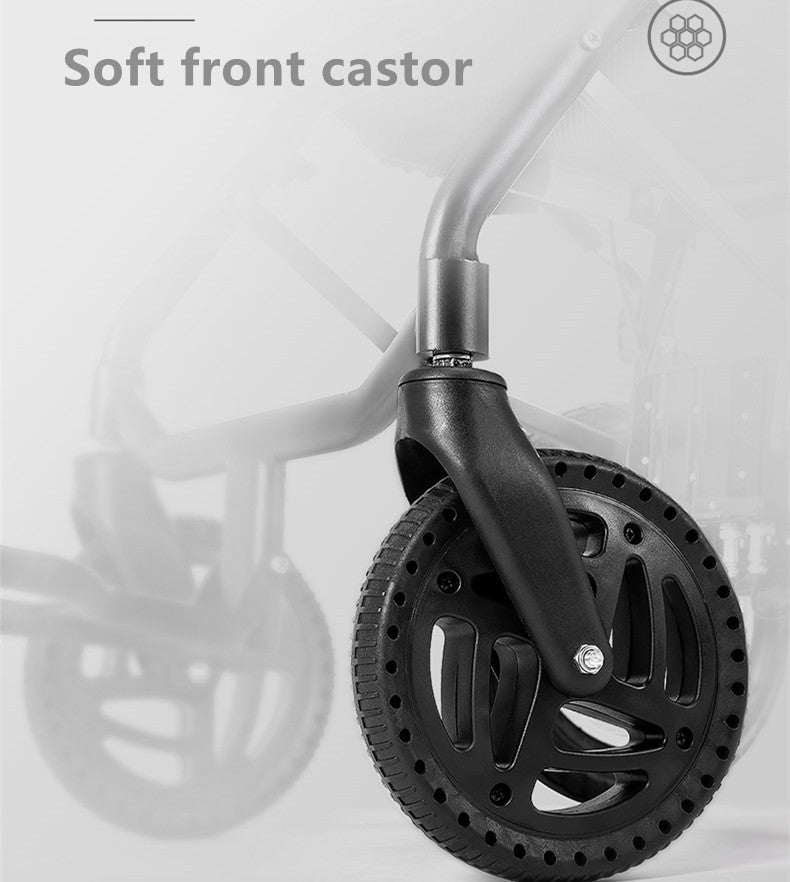 MND2-B Portable Folding Wheel Chair Lightweight Small Electric Wheelchair for the Disabled