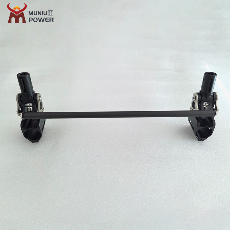 BR-D01 MUNIU Aluminum Alloy Sport Wheelchair Backrest Folding Device Unit