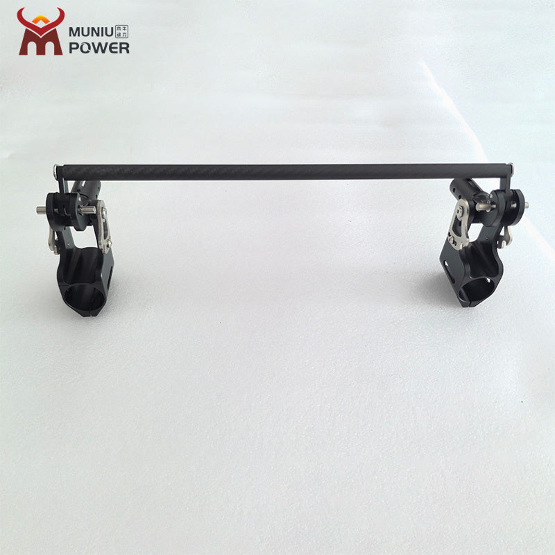 BR-D01 MUNIU Aluminum Alloy Sport Wheelchair Backrest Folding Device Unit