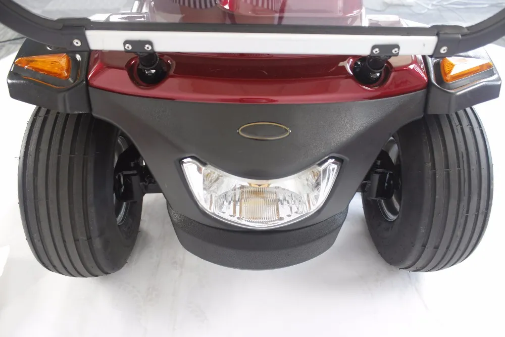 MN-L48 1500W 4 Wheel Heavy Duty 2 Seater Electric Mobility Scooters 2 Person All Terrain Scooter with Roof for Adults