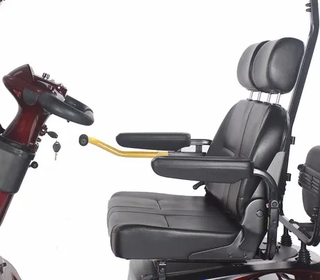 MN-L48 1500W 4 Wheel Heavy Duty 2 Seater Electric Mobility Scooters 2 Person All Terrain Scooter with Roof for Adults