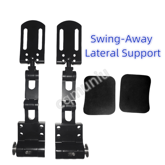 MN-LS Alumminum Swing-Away Lateral Trunk Thoracic Support Assembly for Wheelchair