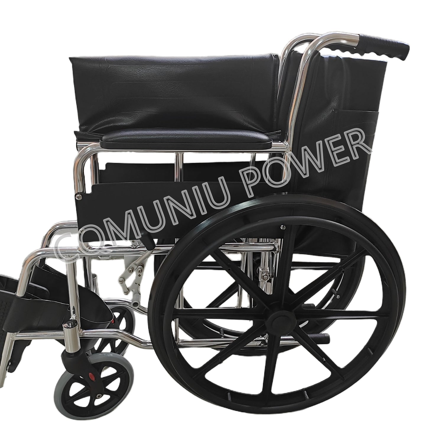 MN-MR01 MRI Compatible Non-Magnetic Aluminum Alloy Wheelchair for Hospital Use