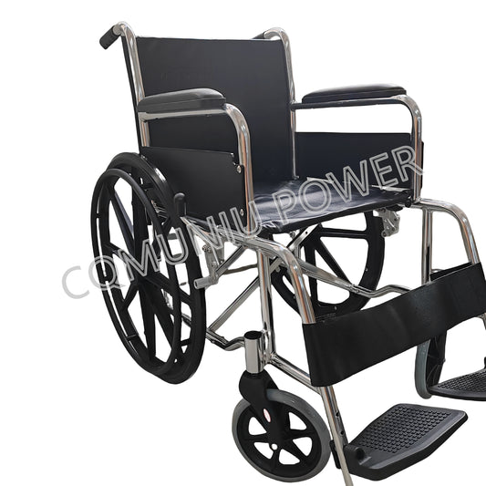 MN-MR01 MRI Compatible Non-Magnetic Aluminum Alloy Wheelchair for Hospital Use