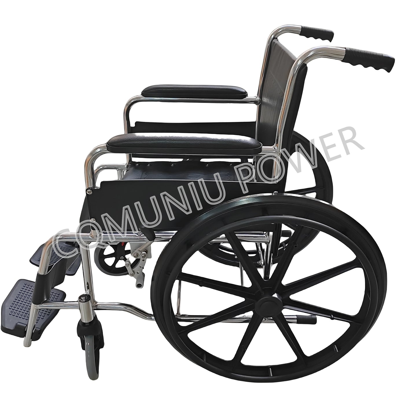 MN-MR01 MRI Compatible Non-Magnetic Aluminum Alloy Wheelchair for Hospital Use
