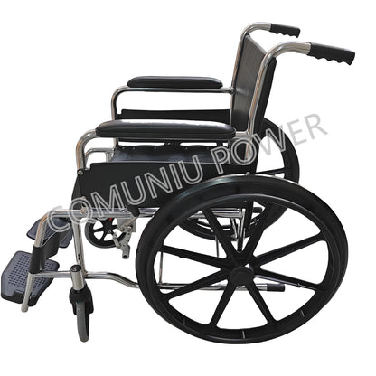 MN-MR01 MRI Compatible Non-Magnetic Aluminum Alloy Wheelchair for Hospital Use