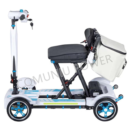 MN-W05A Ultra Lightweight Foldable Carbon Fiber Folding Mobility Scooters