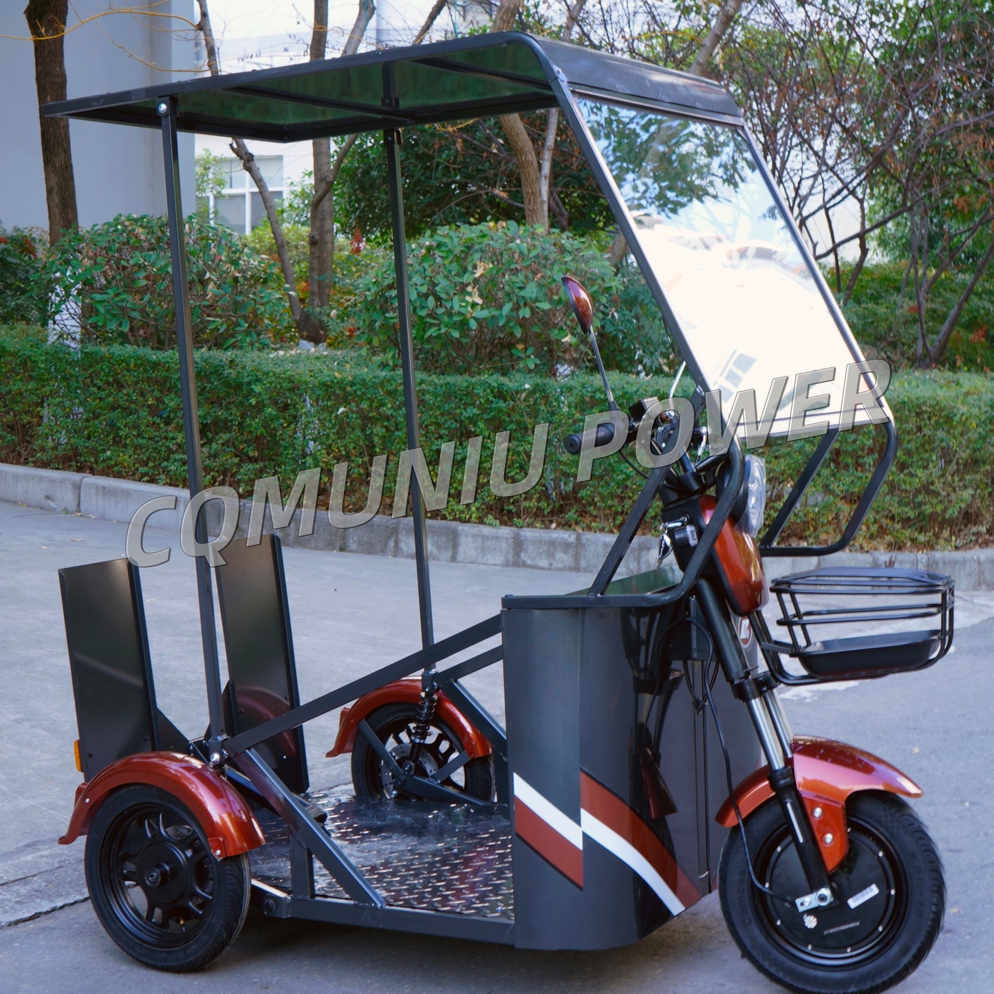 MN-WS01 800W Electric Tricycle with Wheelchair Platform