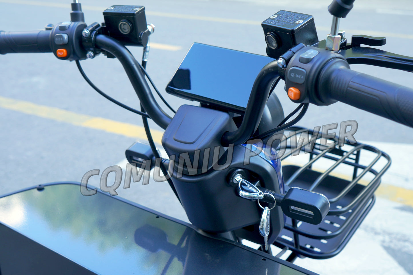 MN-WS01 800W Electric Tricycle with Wheelchair Platform