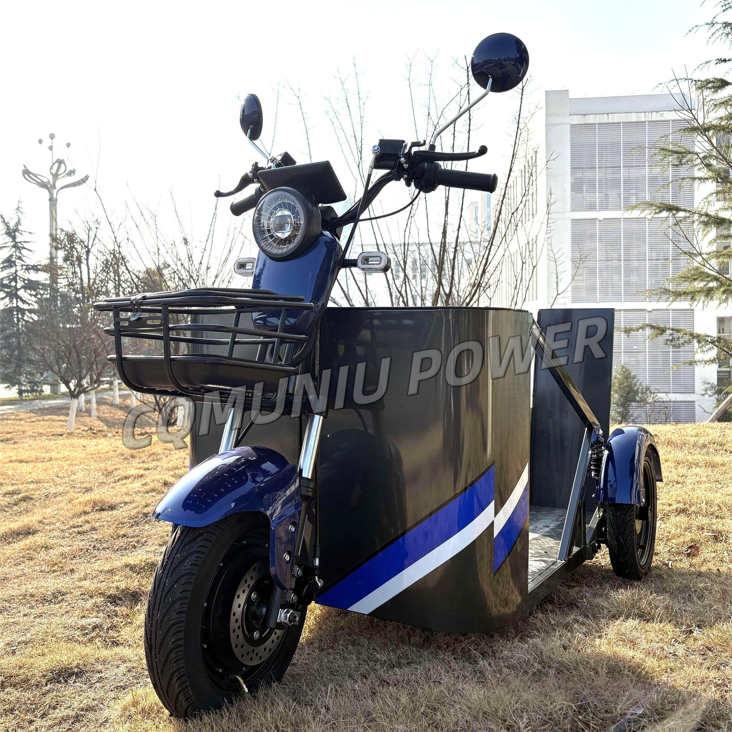MN-WS01 800W Electric Tricycle with Wheelchair Platform