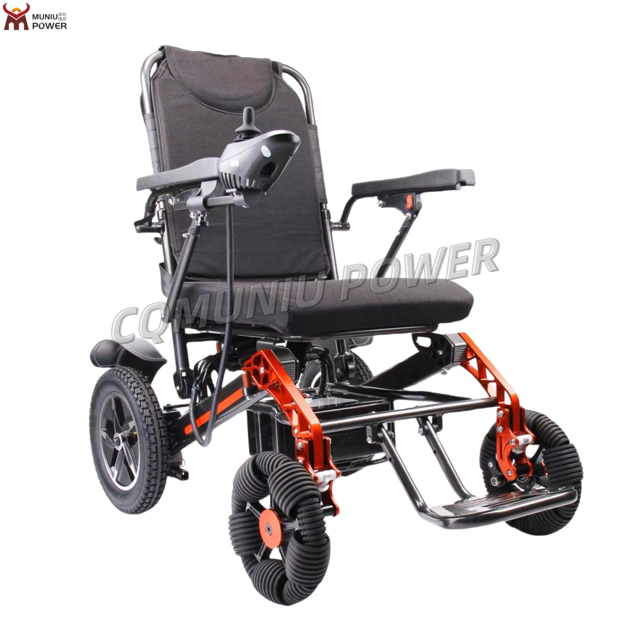 MN07S-P  All Terrain High Premium 250W Universal Foldable Electric Wheelchair