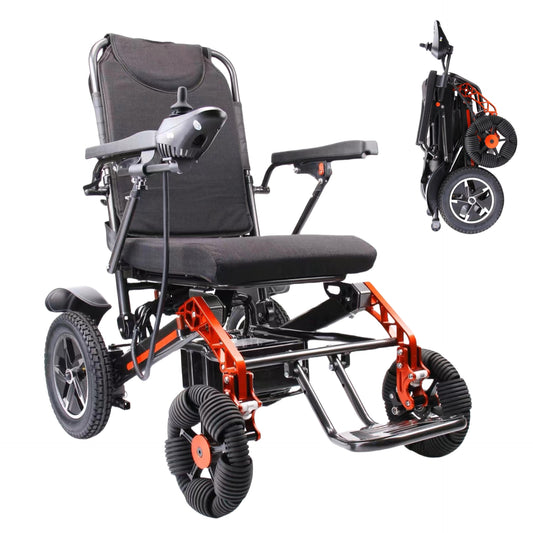 MN07S-P  All Terrain High Premium 250W Universal Foldable Electric Wheelchair