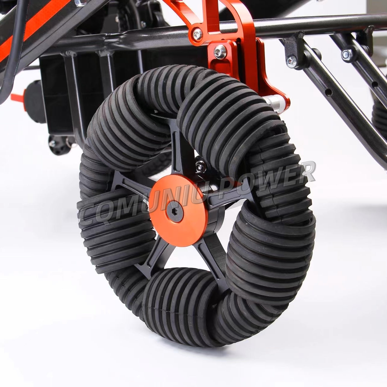 MN07S-P  All Terrain High Premium 250W Universal Foldable Electric Wheelchair