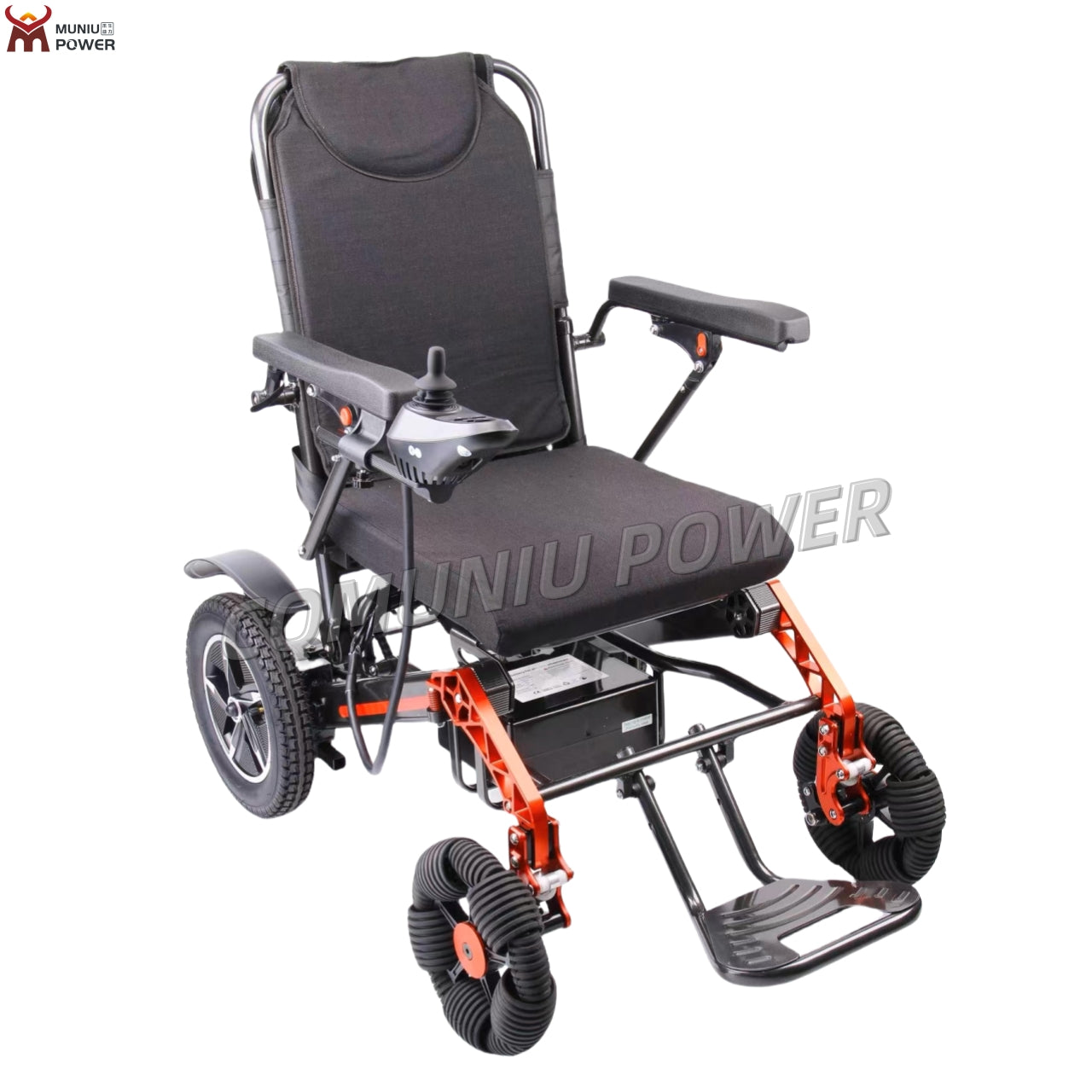 MN07S-P  All Terrain High Premium 250W Universal Foldable Electric Wheelchair