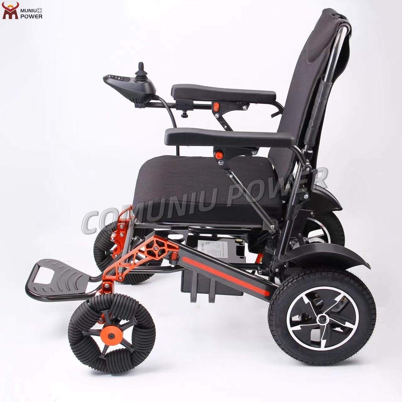 MN07S-P  All Terrain High Premium 250W Universal Foldable Electric Wheelchair