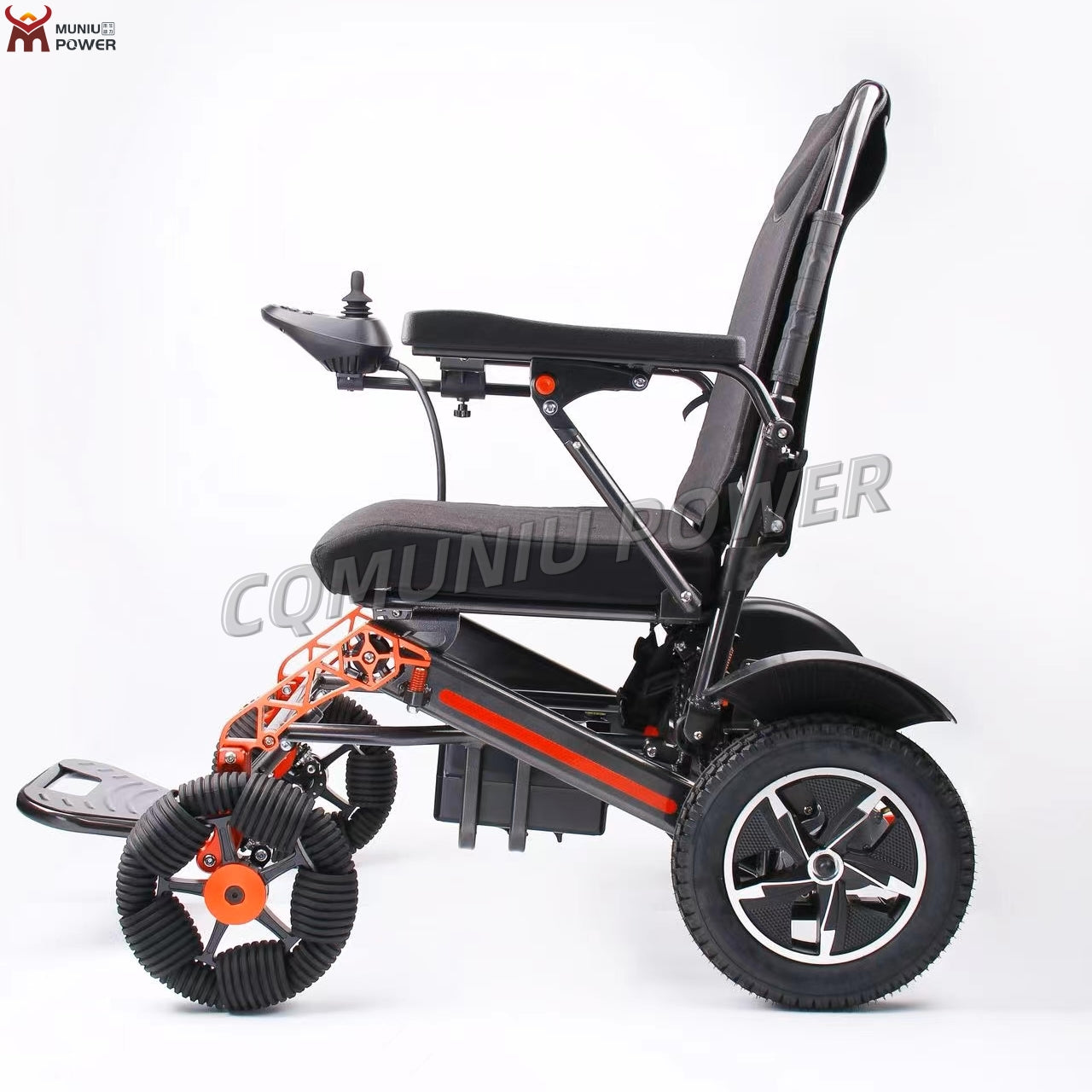 MN07S-P  All Terrain High Premium 250W Universal Foldable Electric Wheelchair