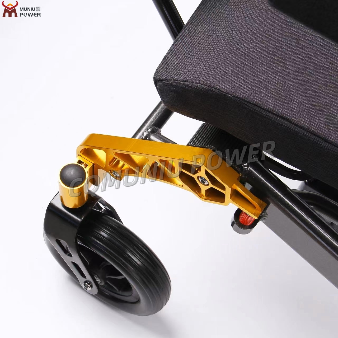 MN07S All Terrain High Premium 250W Folding Aluminum Electric Wheelchair