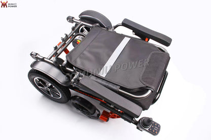 MN07S All Terrain High Premium 250W Folding Aluminum Electric Wheelchair