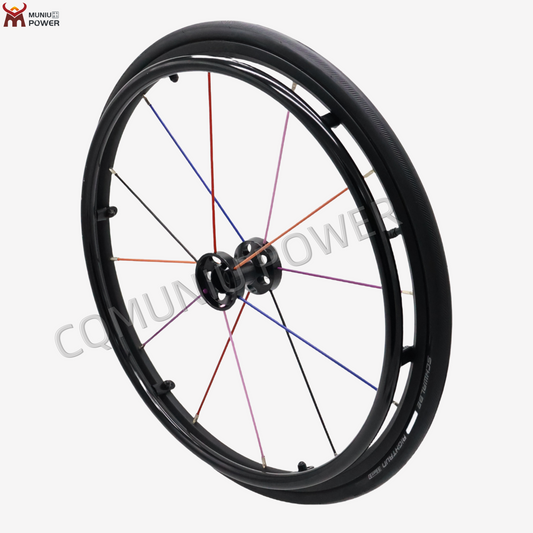 MN20-R3W Wheelchair Parts 24'' 26'' Rear Wheel for Manual Sport Wheelchair