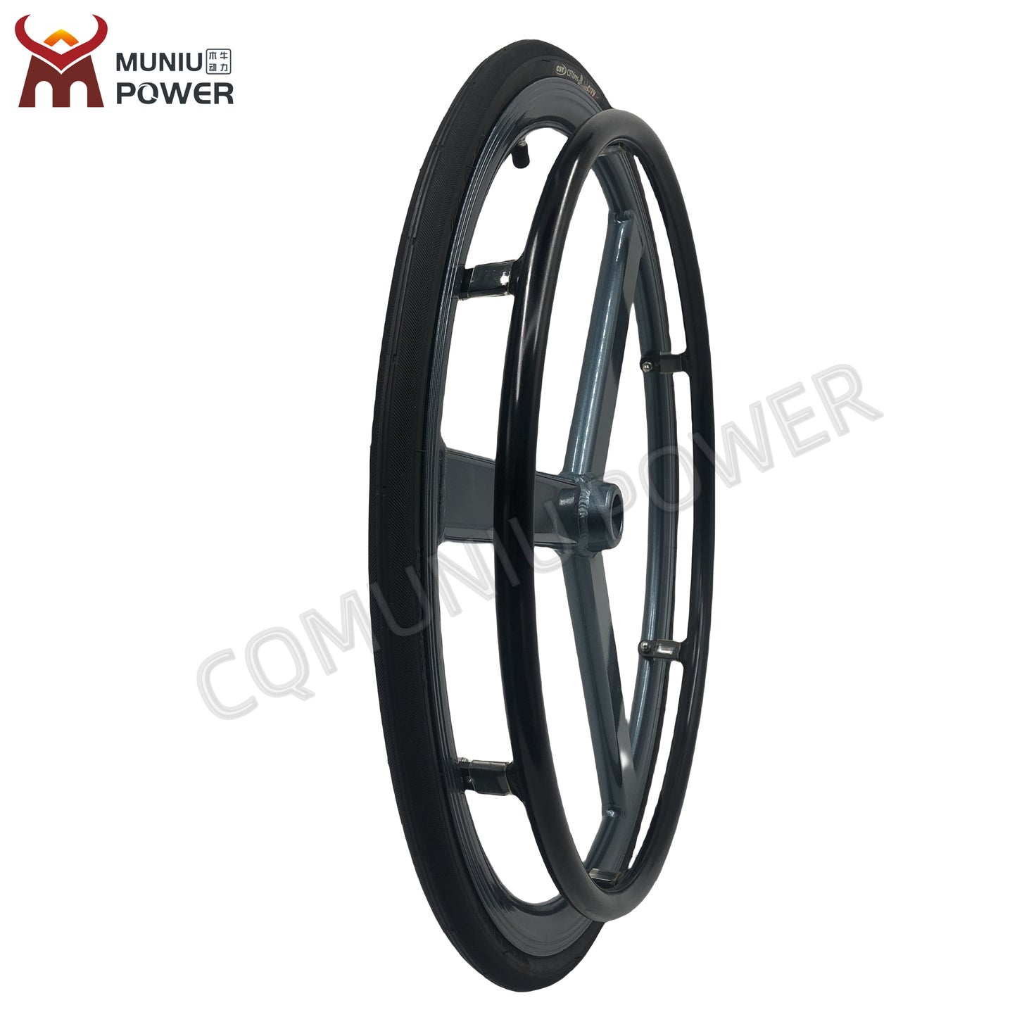 MN20-R5 Aluminum Rear Wheel for wheelchair