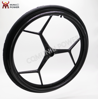 MN20-R8C 24 Inch Full Carbon Fiber Wheelchair Wheels