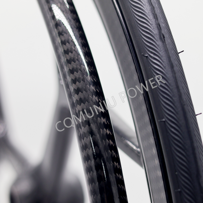 MN20-R8C 24 Inch Full Carbon Fiber Wheelchair Wheels