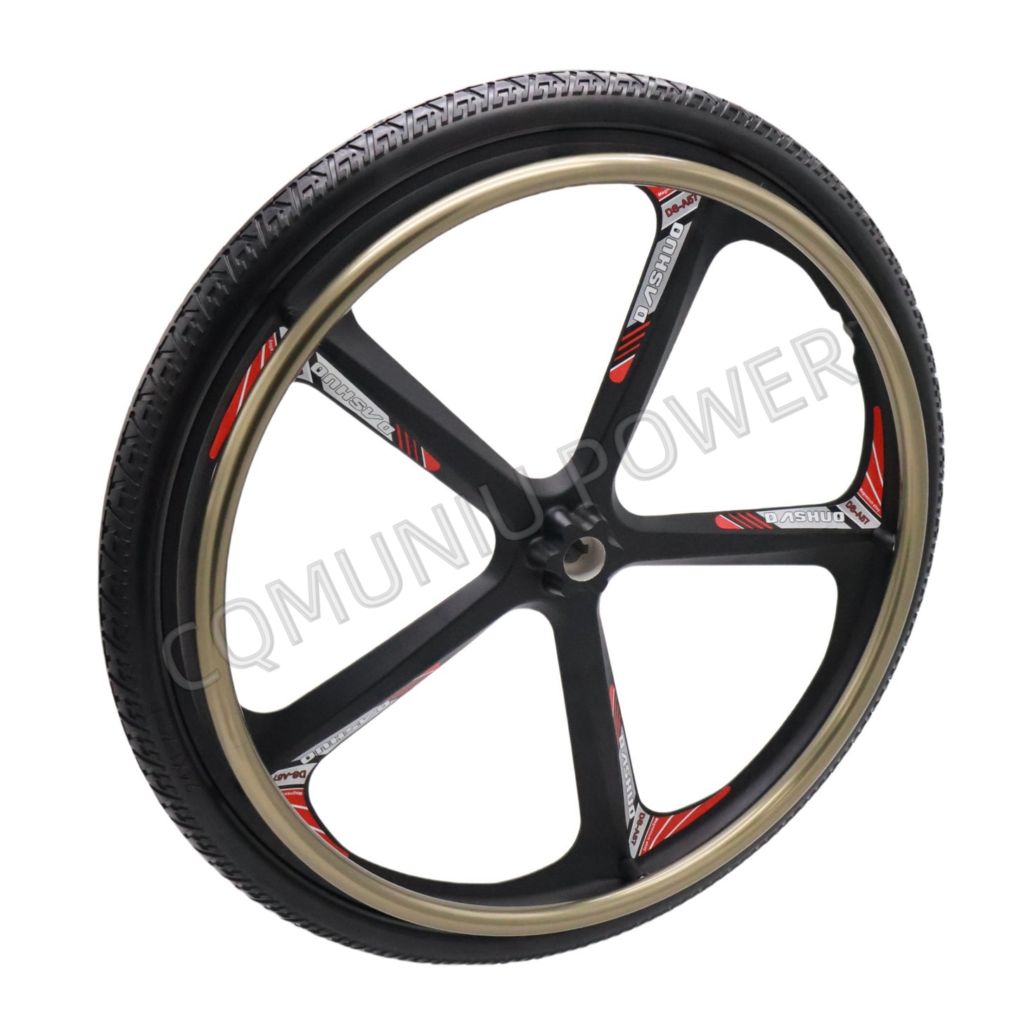 MN20-R9M 24inch Magnesium Alloy Rear Wheel for Electric Wheelchair