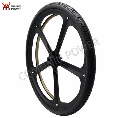 MN20-R9M 24inch Magnesium Alloy Rear Wheel for Electric Wheelchair