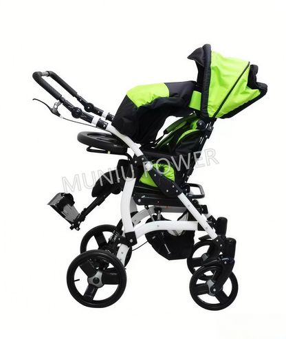 MNCP201 Tilt-in-space Pediatric Stroller Cerebral Palsy Rehabilitation Stroller Adjustable Children Pediatric CP Wheelchair