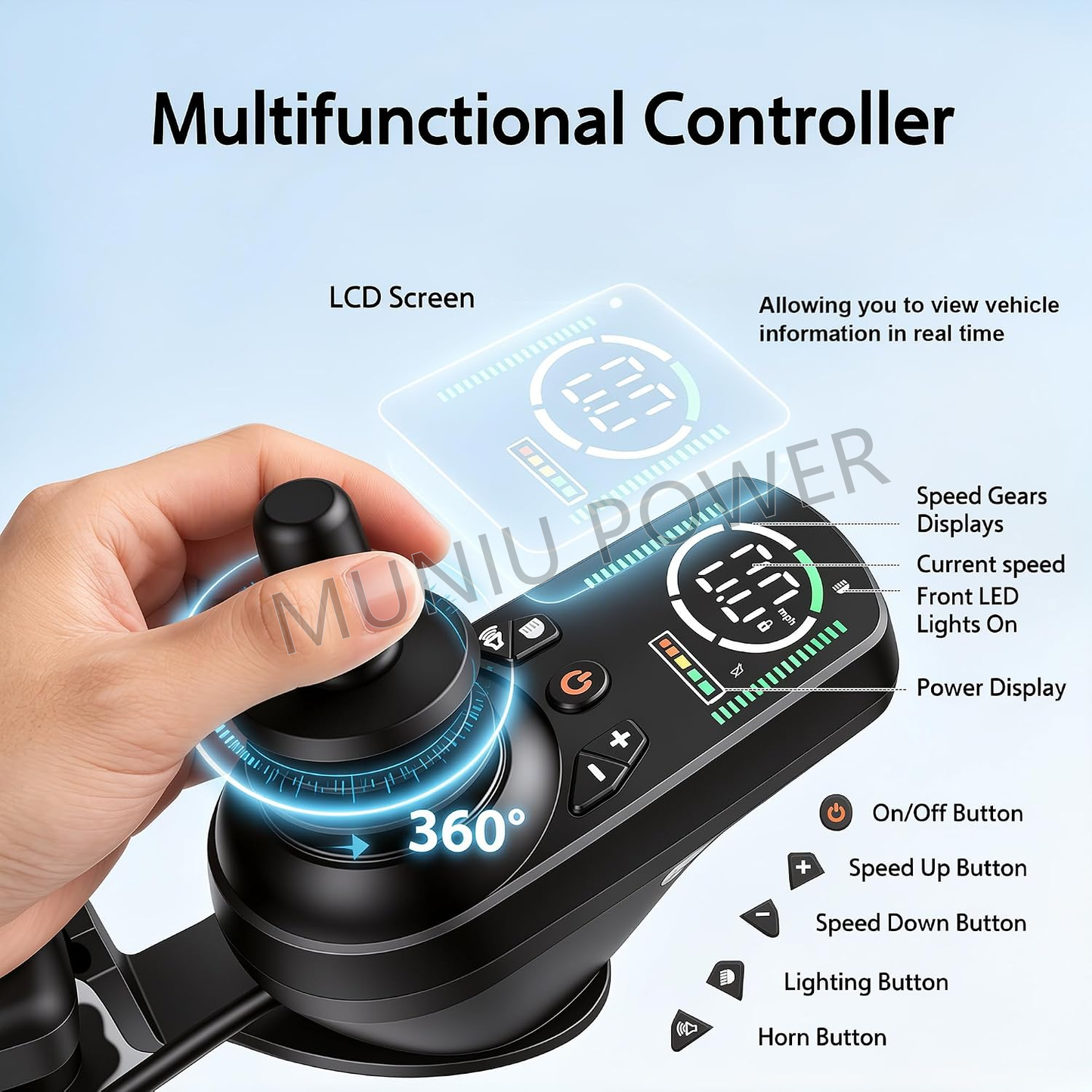 MNTC201 Rehabilitation Caregiving Convnience Push Drive Assistance Lightweight Folding Electric Wheelchair With Power Assist System