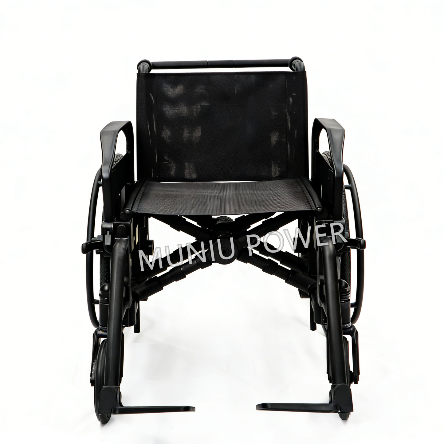 MN-L08 MUNIU MRI Compatible Non-magnetic MRI Wheelchair Foldable All Plastic Waterproof Manual Wheel Chair Hospital Medical Use