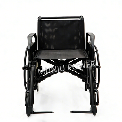 MN-L08 MUNIU MRI Compatible Non-magnetic MRI Wheelchair Foldable All Plastic Waterproof Manual Wheel Chair Hospital Medical Use