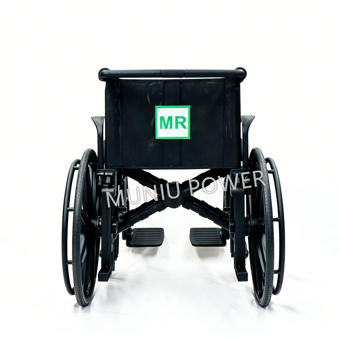 MN-L08 MUNIU MRI Compatible Non-magnetic MRI Wheelchair Foldable All Plastic Waterproof Manual Wheel Chair Hospital Medical Use