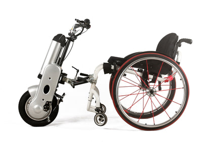 MP-Q1 400W Electric Handcycle Wheelchair Attachment Wheelchair Handbike Conversion Kit