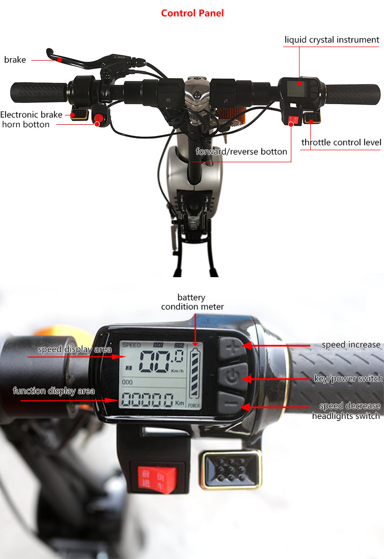 MP-Q1 400W Electric Handcycle Wheelchair Attachment Wheelchair Handbike Conversion Kit