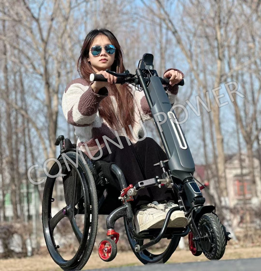 WP-Q2 8 Inch 36V Electric Handcycle Powerful Wheelchair Handbike for Handicapped Scooters