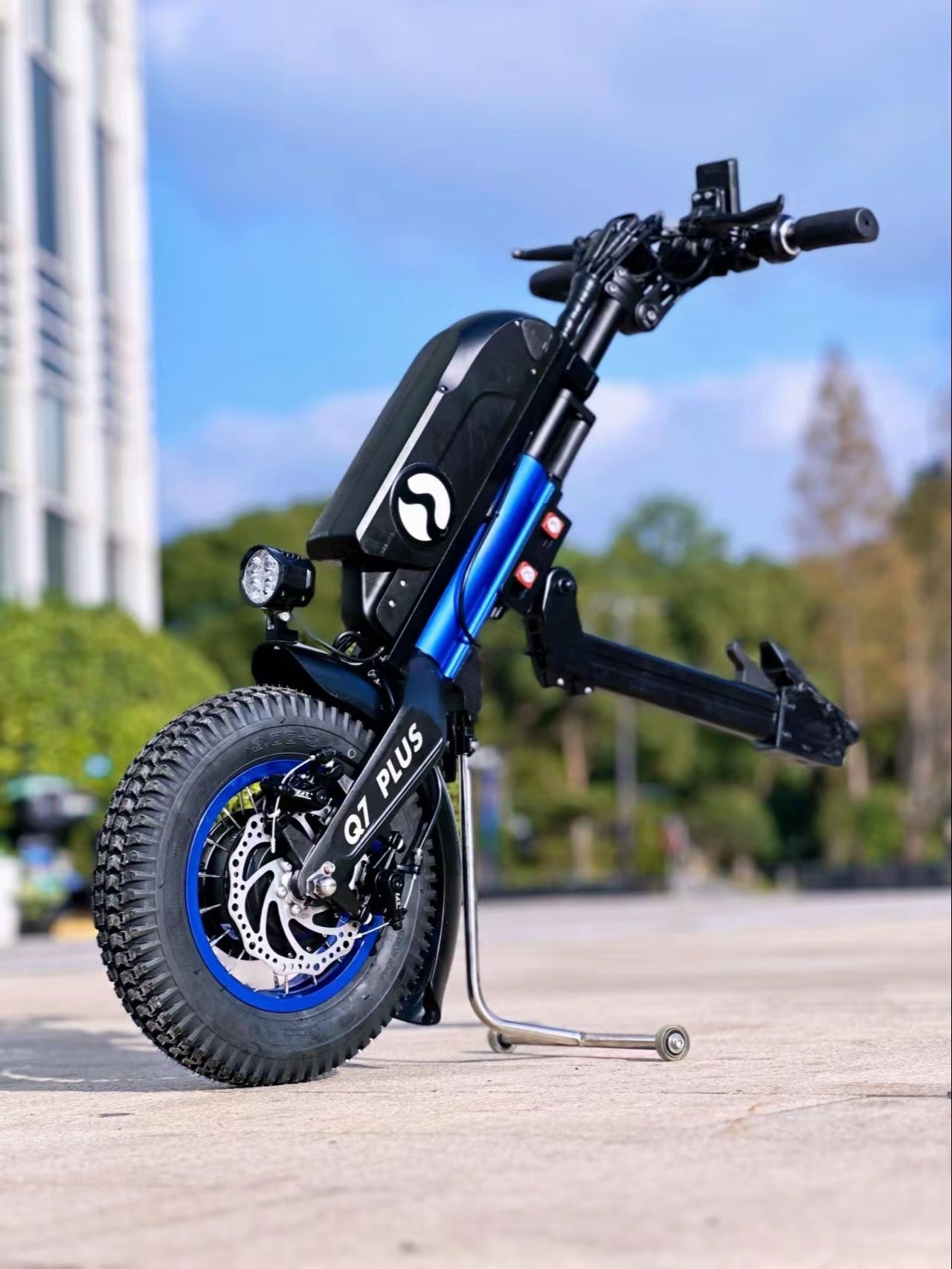 MP-Q7 36V 450W Handbike Electric Wheelchair Attachment Trailer Handcycle